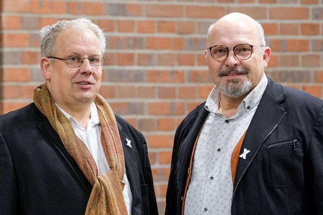 Raphael Ohlms und Norbert Thewes