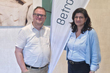 Team bestehend aus einer Frau und einem Mann